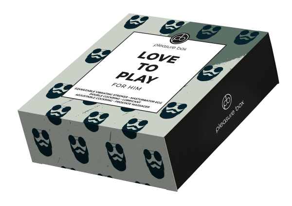 Dream Toys pleasure box Love To Play For Him - zestaw gadżetów dla niego