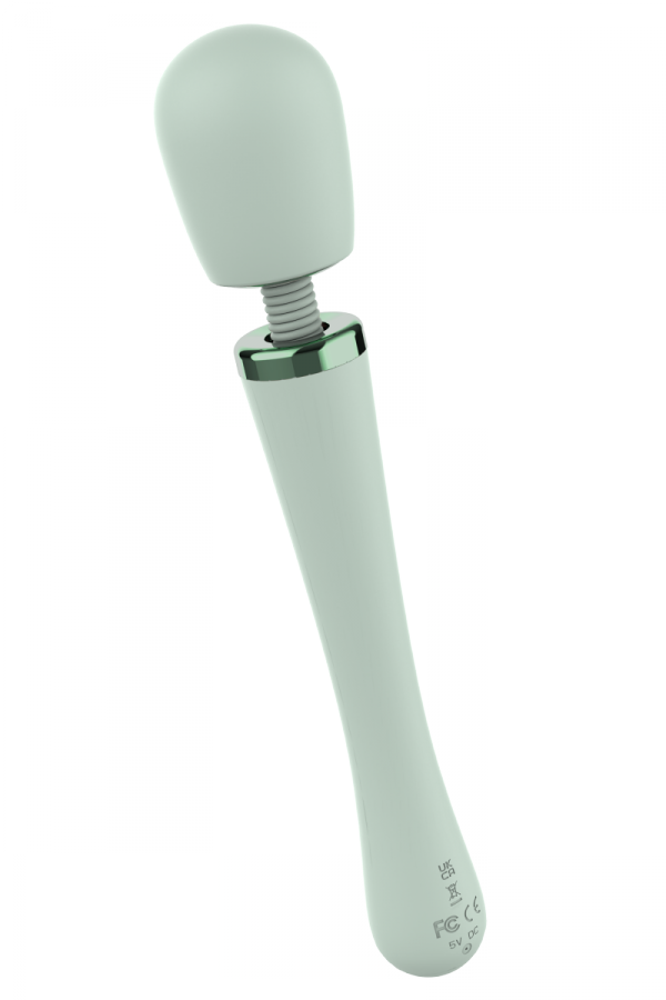 Dream Toys Glam Xl Wand Vibrator - masażer ciała (zielony)