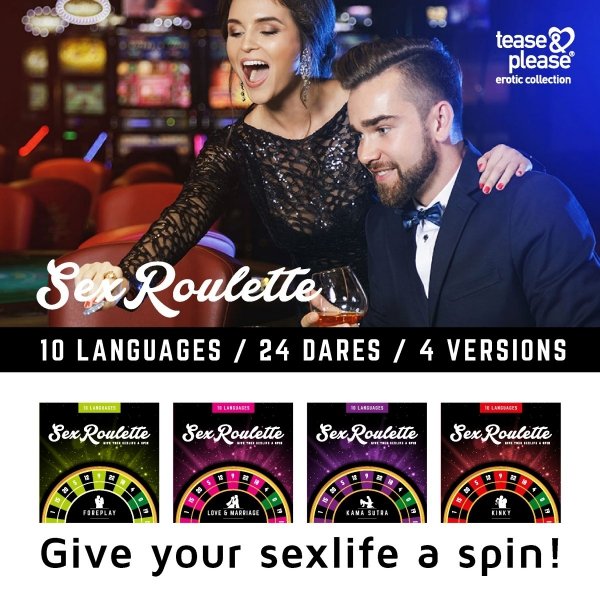 Tease&amp;Please Sex Roulette Kamasutra - gra erotyczna sex ruletka
