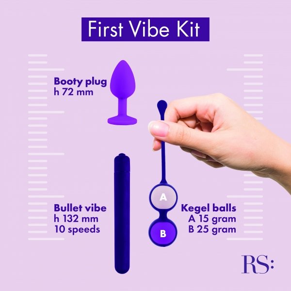 Rianne S Essentials First Vibe Kit - zestaw (fioletowy)