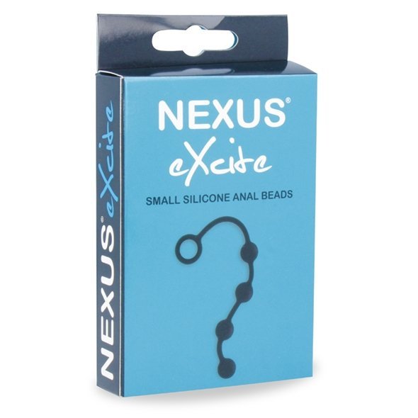 NEXUS EXCITE ANAL BEADS SMALL - kulki analne (czarny)
