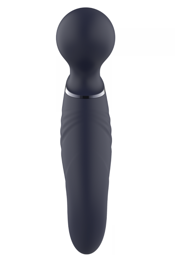 Dream Toys GLAM DUAL WAND VIBE - masażer ciała (czarny)