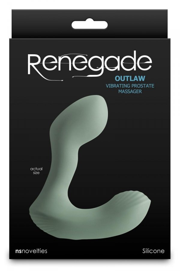 NS Novelties Renegade Outlaw Sage - masażer prostaty (zielony)
