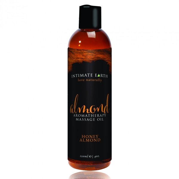 Intimate Earth Almond Oil 120 ml - olejek do masażu (migdałowy) 