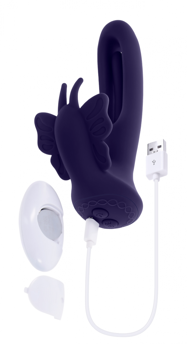 Evolved Lord Of The Wings - wibrator króliczek (fioletowy)