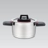 Garnek ze skład.uszami+pokrywka MR-3530-16  1,6L