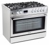 Kuchnia gazowo-elektryczna Ravanson KWGE-K90 CHEF MODERN (Płyta gazowa; Piekarnik elektryczny; 900mm)