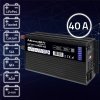 QOLTEC ŁADOWARKA DO AKUMULATORÓW LIFEPO4 AGM GEL SLA | 40A | 12V