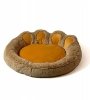 GO GIFT Łapa Legowisko dla psa i kota XL - camel - 75x75 cm