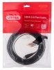 UNITEK KABEL HDMI 2.0 4K60HZ,PŁASKI,5M,C11063BK-5M