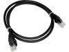 Alantec-Patch-cord U/UTP kat.5e PVC 0.25m czarny