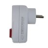 ESPERANZA ROZGAŁĘŹNIK/ADAPTER ELEKTR. 1 GN. WŁ. BIAŁY ELK301W