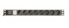 GEMBIRD LISTWA ZASILAJĄCA RACK 19 PDU EG-PDU-014-C14 1U, 10A, 8X SCHUKO, WTYK C14, KABEL 3M