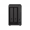 NAS Synology DS723+; Tower; 2x (3.5 SATA HDD); AMD Ryzen R1600;,2GB DDR4 ECC (max. 32GB), 2x 1GbE RJ-45