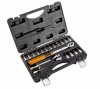 Klucz dynamometryczny dwukierunkowy Neo Tools 1/4, 5-25NM, zestaw 21 szt.