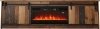 Szafka RTV GRANERO+kominek 200x56,7x35 old wood