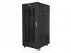 LANBERG SZAFA STOJĄCA RACK 19 27U 600X800 DRZWI PERFOROWANE LCD CZARNA FF01-6827-23BL (FLAT PACK)