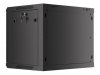 LANBERG SZAFA WISZĄCA RACK 19 9U 600X450 DRZWI METALOWE CZARNA (FLAT PACK) WF01-6409-00B