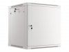 LANBERG SZAFA WISZĄCA RACK 19 12U 600X600 DRZWI METALOWE SZARA (FLAT PACK) WF01-6612-00S