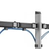 Uchwyt przegubowy na dwa monitory Deluxe Ergo Office, 17-32, max. 9kg, ER-449