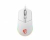 MSI CLUTCH GM11 WHITE myszka Oburęczny USB Typu-A Optyczny 5000 DPI