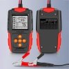 QOLTEC TESTER AKUMULATORA Z WYŚWIETLACZEM LCD |12V | 24V | 3AH-200AH