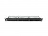 Patch panel Lanberg PPU6-1048-B (1U; kat. 6; 48xRJ-45)