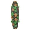 Deskorolka Meteor Cannabis zielono-brązowo-pomarańczowa 22595