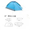 Namiot kempingowy NILS CAMP Nightfall NC6033 2 osobowy niebieski