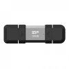 Silicon Power SP128GBUC3C51V1S pamięć USB 128 GB USB Type-A / USB Type-C 3.2 Gen 1 (3.1 Gen 1) Czarny, Srebrny