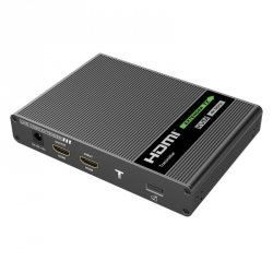 Techly IDATA HDMI-KVM67 przedłużacz KVM Nadajnik i odbiornik