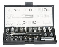 MAKITA ZEST.NASADEK+KLUCZ Z ADAPTEREM 1/4 3/8 21el