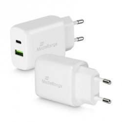 POWER ADAPTER USB/USB-C 25W/FAST MRMA112 MEDIARANGE