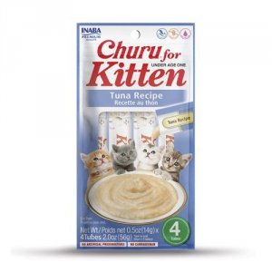 INABA CHURU KITTEN Tuńczyk - przysmak dla kociąt - 4x14g (56g)