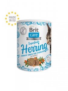 BRIT Care Cat Snack Superfruits Herring - przysmak dla kota - 100 g