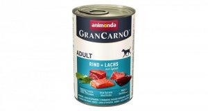 ANIMONDA Grancarno Adult łosoś i szpinak 400g