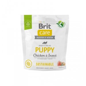 BRIT Care Sustainable Puppy Chicken & Insect - sucha karma dla szczeniąt - 1 kg