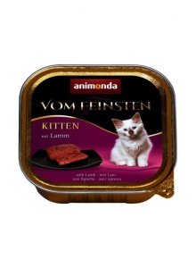 ANIMONDA Vom Feinsten Kitten jagnięcina - mokra karma dla kota - 100g