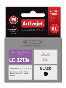 Activejet AB-3213BN Tusz  (zamiennik Brother LC3213BK; Supreme; 11 ml; czarny)