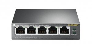 Switch TP-LINK TL-SG1005P (5x 10/100/1000Mbps)