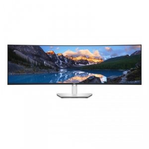 DELL UltraSharp U4924DW LED display 124,5 cm (49) 5120 x 1440 px 5K Ultra HD LCD Czarny, Srebrny
