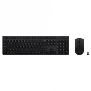 Lenovo | Profesjonalna bezprzewodowa ładowalna klawiatura i mysz combo | Zestaw klawiatury i myszy | Bezprzewodowy | Mysz w zest
