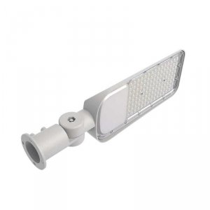 Oprawa uliczna LED V-TAC VT-6129 z czujnikiem światła dziennego 50W SAMSUNG CHIP 120Lm/W 6500K 5000lm (SKU 20433) Szary