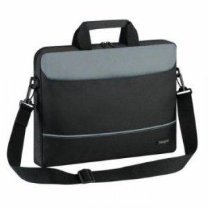 Targus TBT238EU torba na laptop 39,6 cm (15.6) Czarny, Szary