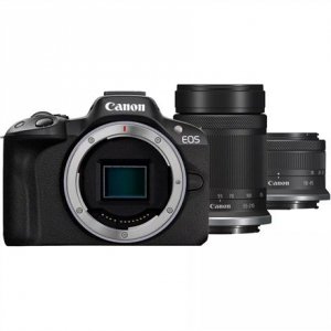 Aparat Canon EOS R50 + 18-45mm + 55-210mm