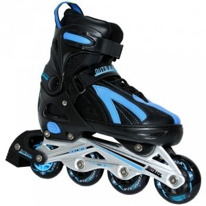 Łyżworolki Outrace Volt Blue czarno-niebieskie PW-126B-9  40-43