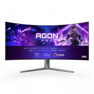 AOC AGON PRO AG456UCZD LED display 114,3 cm (45) 3440 x 1440 px Wide Quad HD OLED Czarny