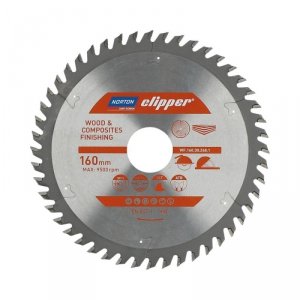 NORTON PIŁA TARCZOWA 160mm x 30mm x 48z DREWNO I KOMPOZYTY ATB (2,6 / 1,6)