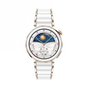 Huawei WATCH GT 5 Pro 42mm Jana-B29C | Inteligentny zegarek | GPS (satelitarny) | Dioda AMOLED | 1,32 cala | Ceramiczny biały