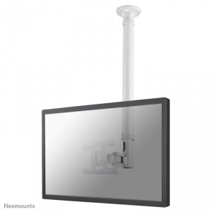 Uchwyt sufitowy NEWSTAR FPMA-C100WHITE (10 - 30; do 1 ekranu; sufitowy)